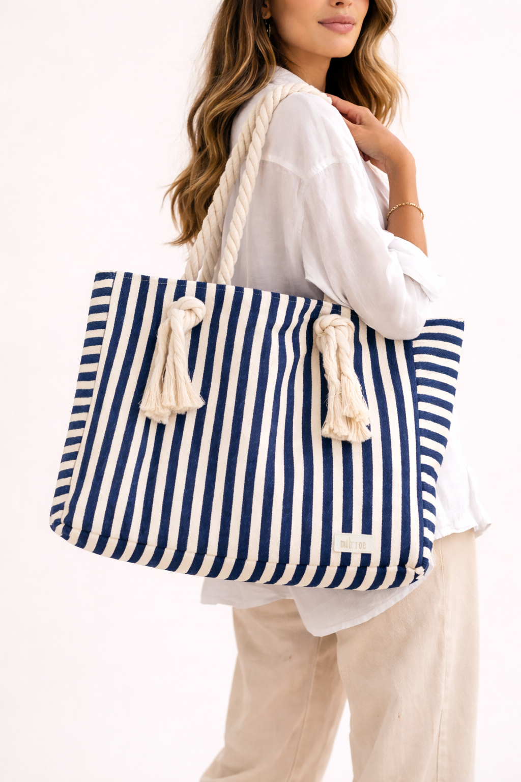 Sailor Plaj Çantası - Çizgili
