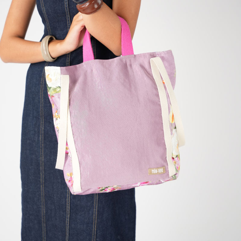 Patchwork Tote - Lila