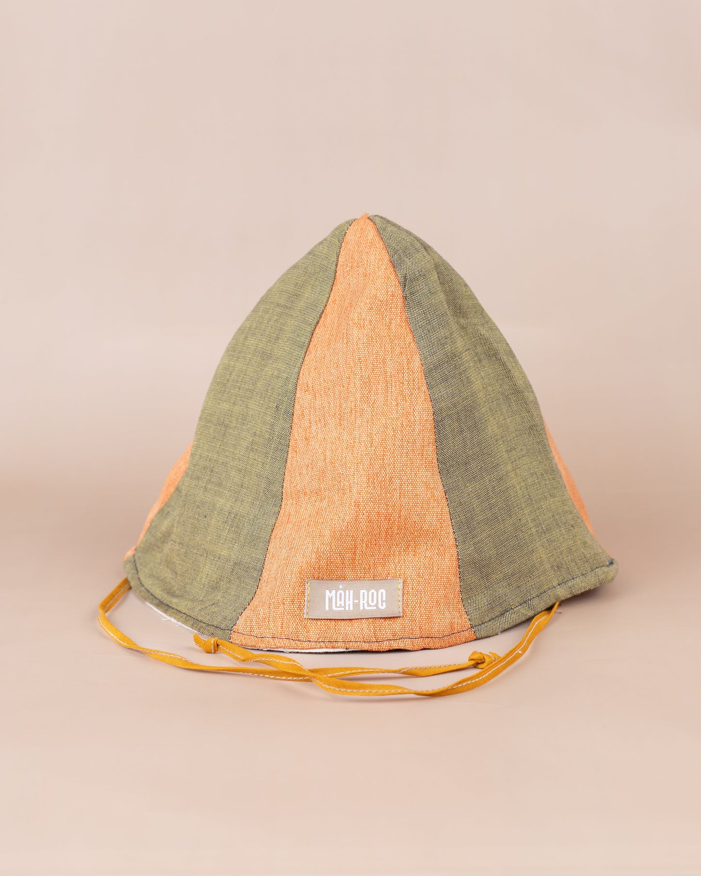 Fisherman Hat Khaki Orange