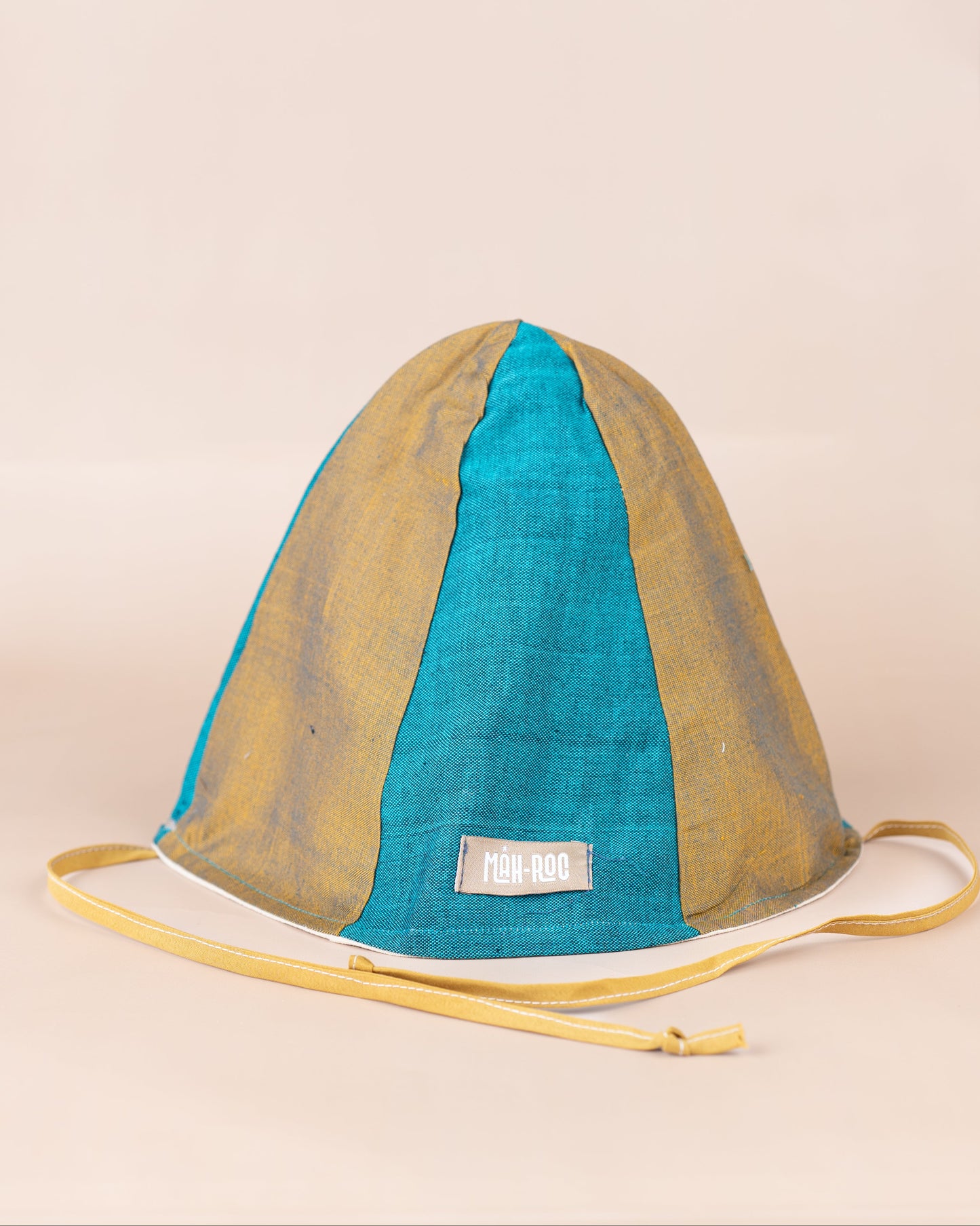 Fisherman Hat Blue Beige