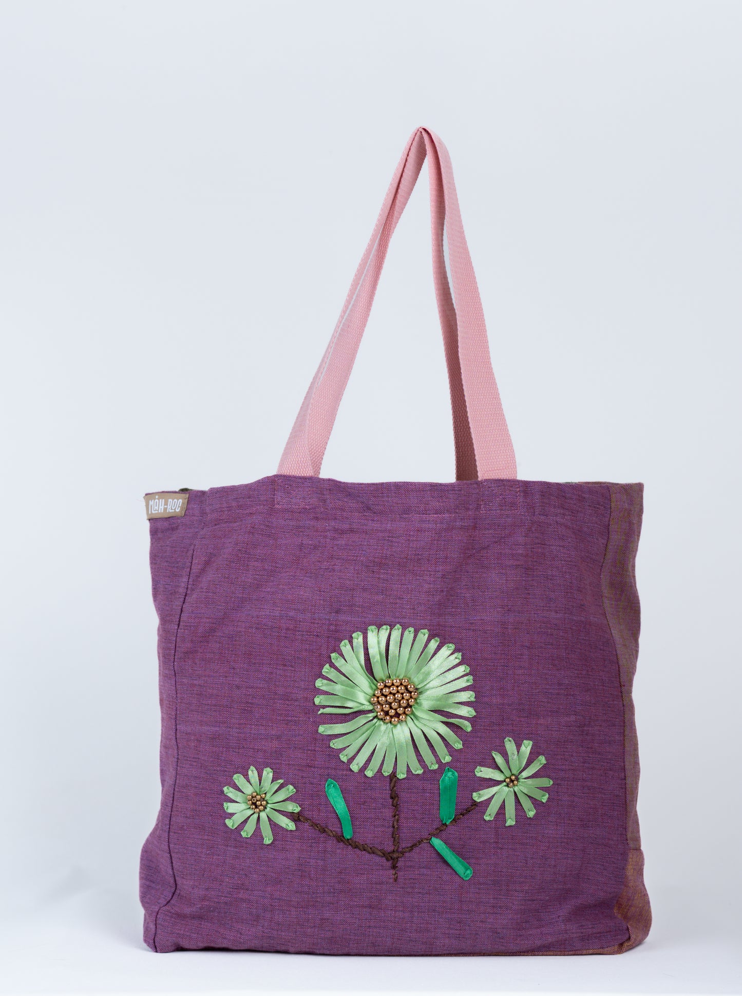 Everyday Tote  – Flower Embroidery Edition