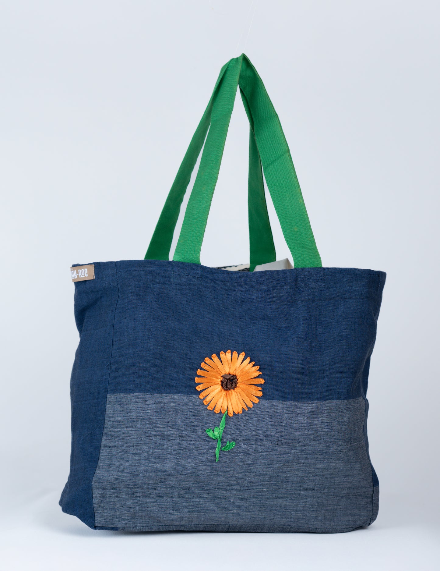 Everyday Tote  – Flower Embroidery Edition
