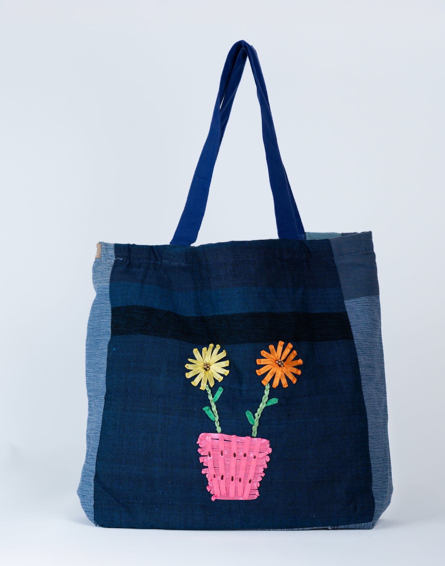Everyday Tote  – Flower Embroidery Edition