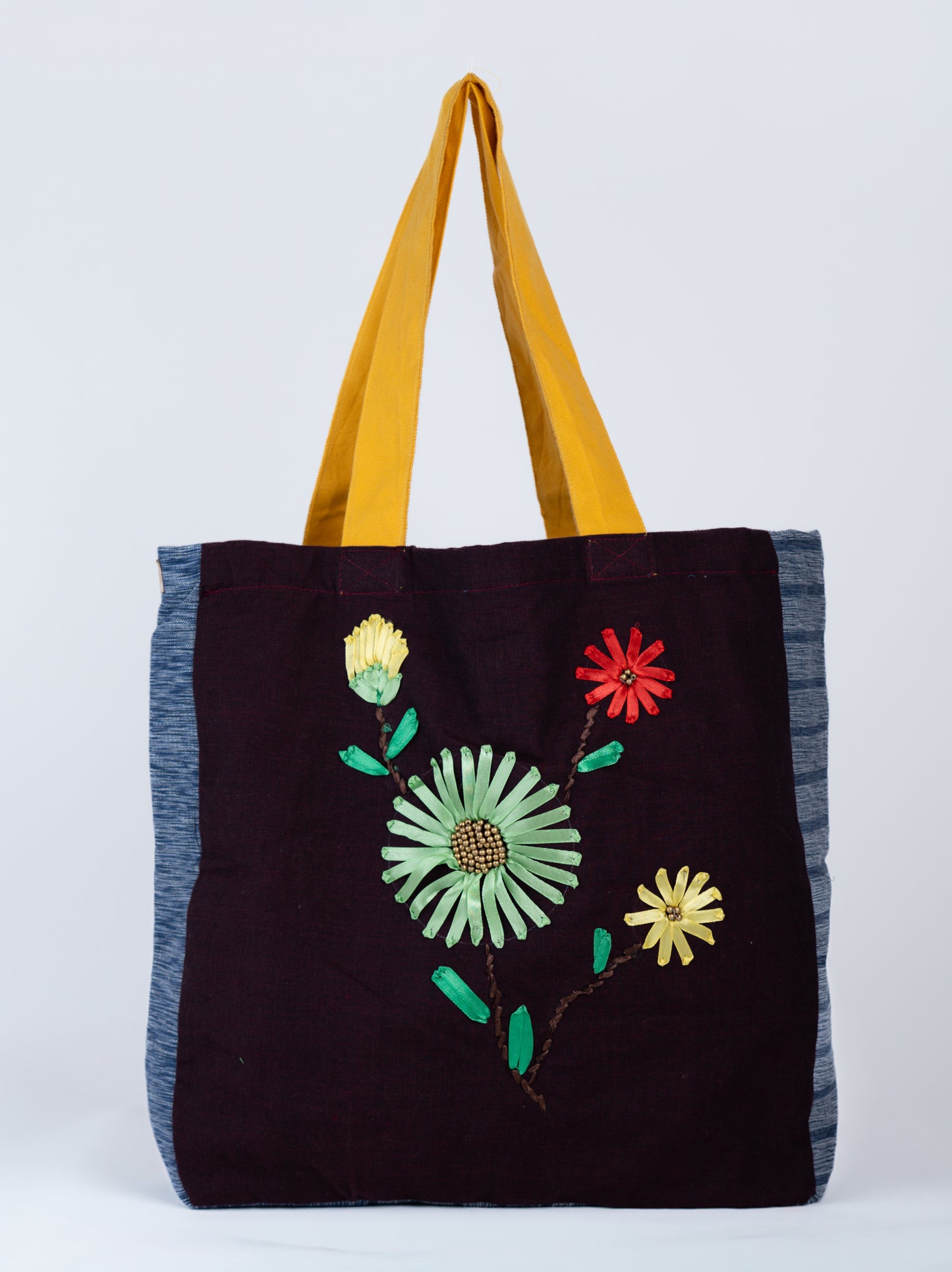 Everyday Tote  – Flower Embroidery Edition