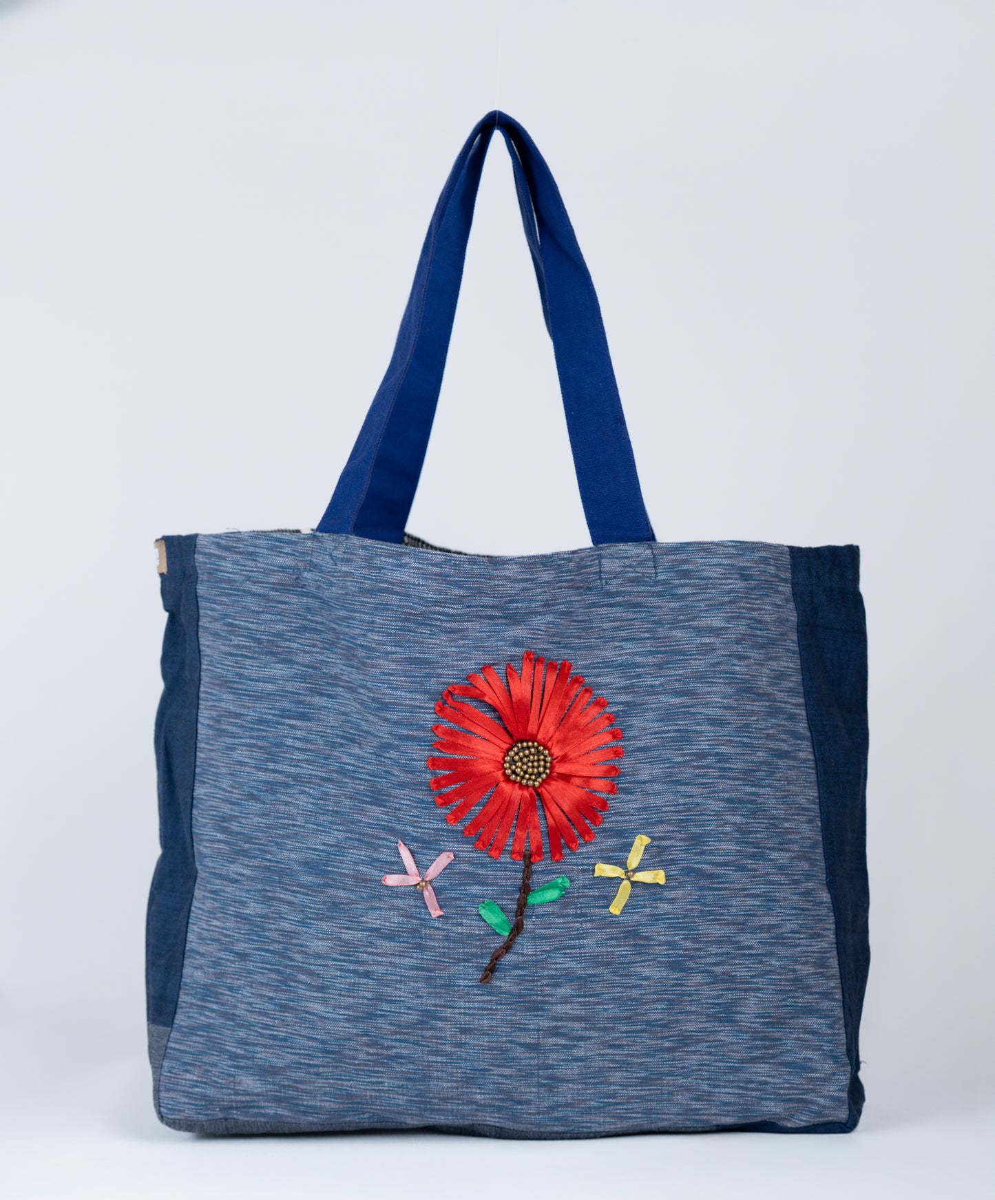 Everyday Tote  – Flower Embroidery Edition