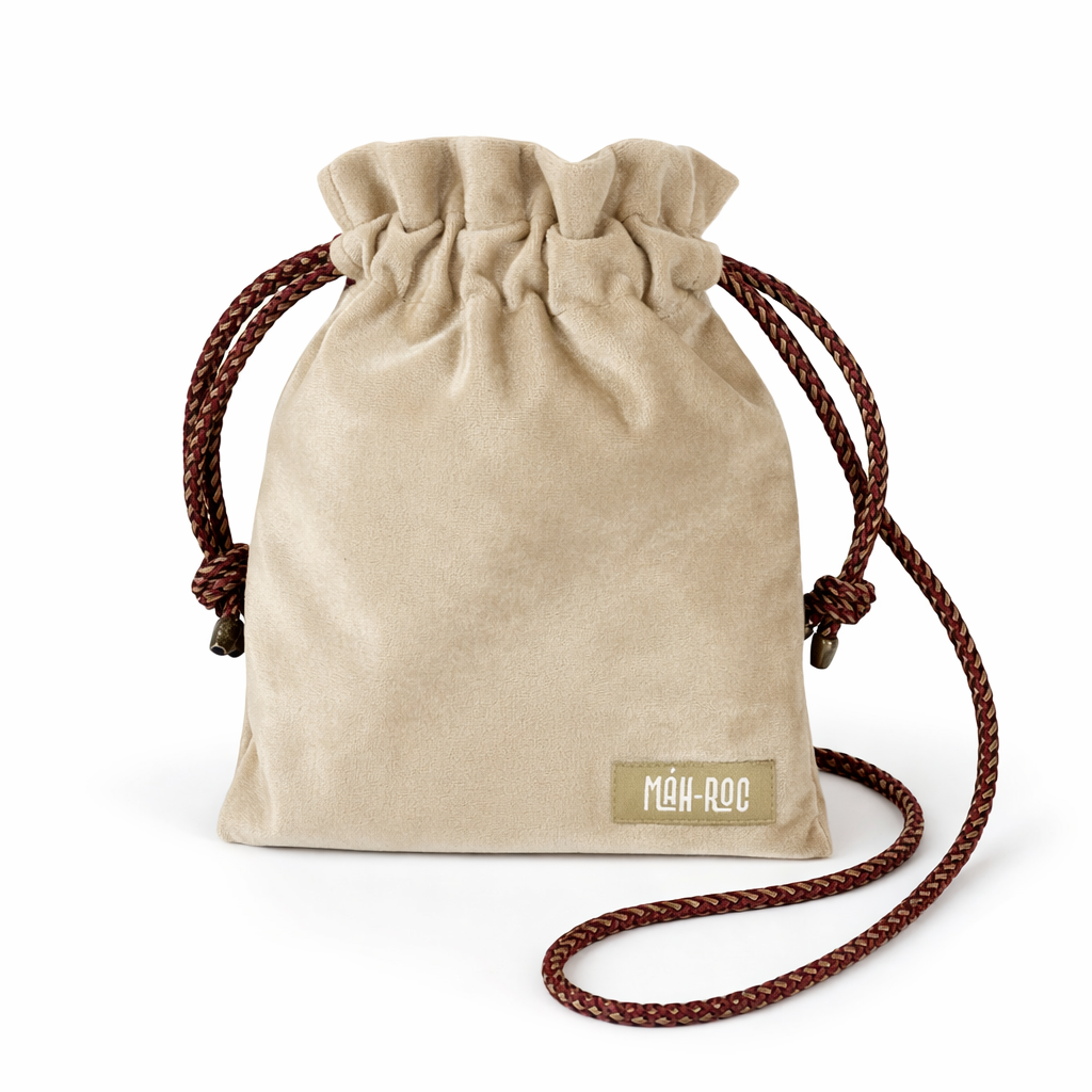 Mini Çanta -  Ekru Kadife