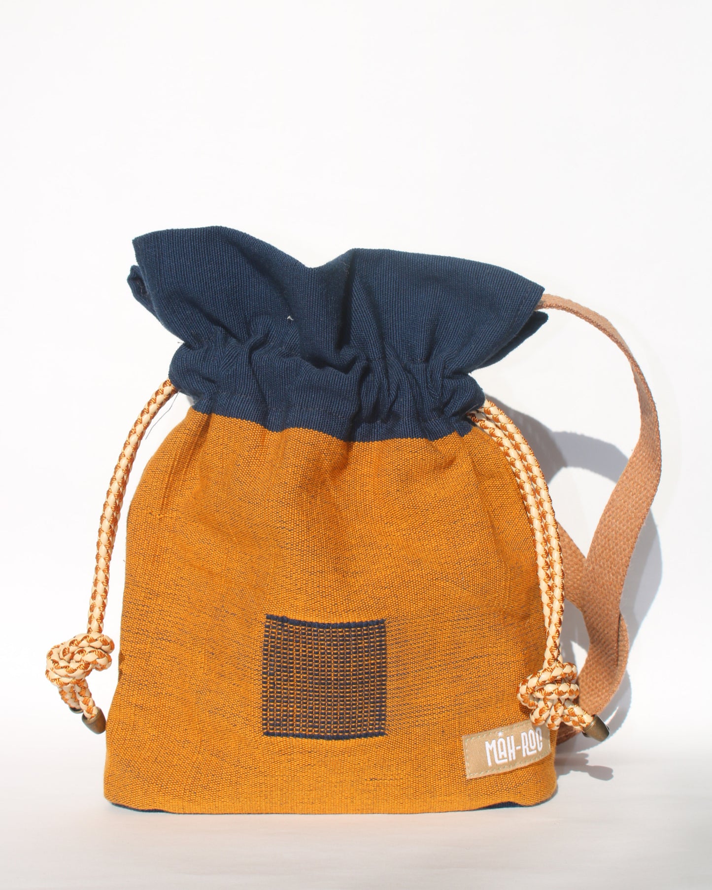 Mini Bag - Dark Blue Yellow