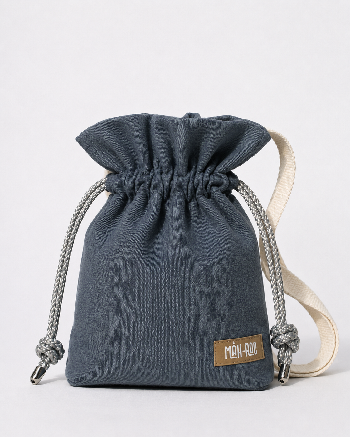 Mini Omuz Çantası – Handloom Edition Gri