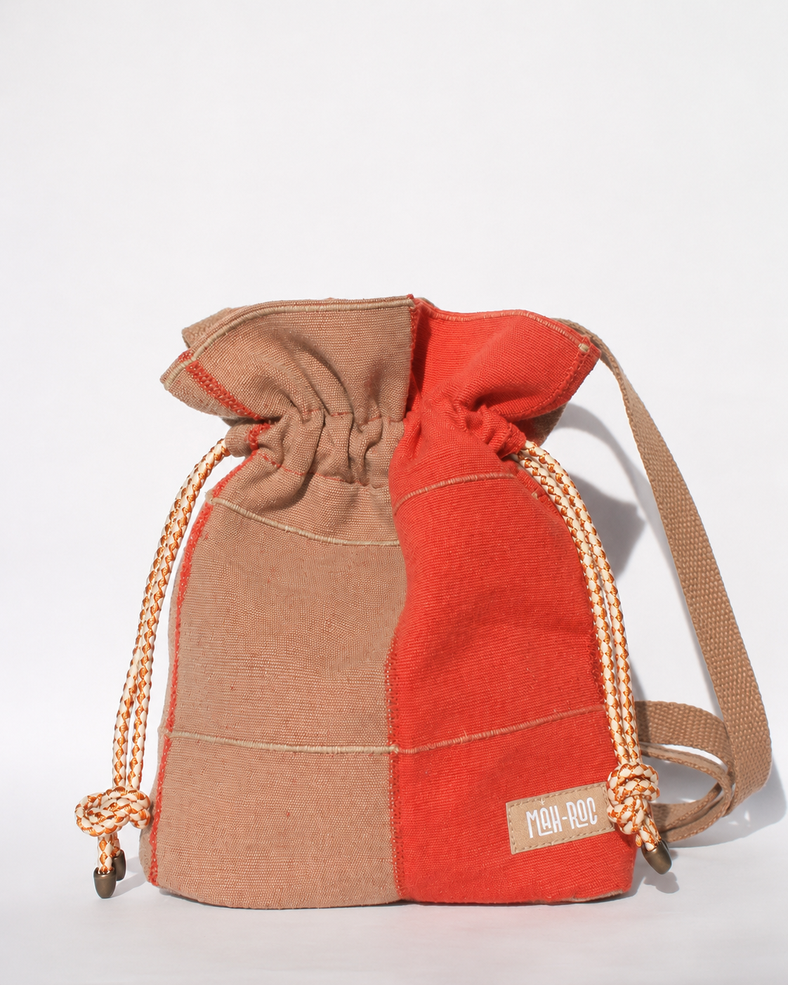 Mini Omuz Çantası – Handloom Edition Turuncu